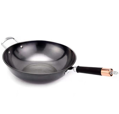 Polar iron frying pan