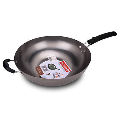 Stainless refined iron non stick frying pan