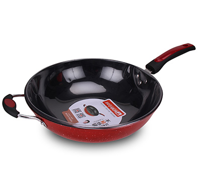 Red Crystal Non stick Pot